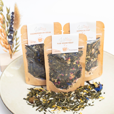 Giftset Theeproeverij 'Vier het Leven´