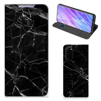 Samsung Galaxy S20 | Standcase | Marmer Zwart - Origineel Cadeau Vader