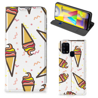 Samsung Galaxy M31 Flip Style Cover Icecream