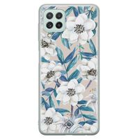 Samsung Galaxy A22 4G siliconen hoesje - Touch of flowers