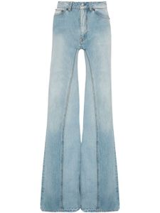 Victoria Beckham jean ample Bianca - Bleu