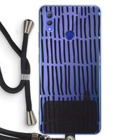 Moroccan stripes: Honor Note 10 Transparant Hoesje met koord