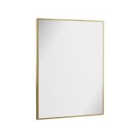 Crosswater MPRO spiegel - 80x60cm - verticaal/horizontaal - geborsteld messing (goud) MPNI6080F Crosswater MPRO spiegel - 80x60cm - verticaal/horizontaal - geborsteld messing (goud) MPNI6080F