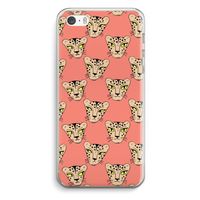 Tijger: iPhone 5 / 5S / SE Transparant Hoesje