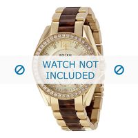 Horlogeband Fossil ES3343 Staal Multicolor 18mm Horlogeband Fossil ES3343 Staal Multicolor 18mm