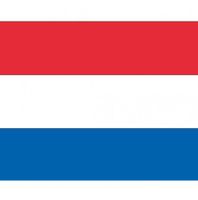 10x Stickertjes Nederland vlag 10 cm   -