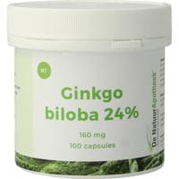 Natuurapotheek Ginkgo biloba 24% 160mg