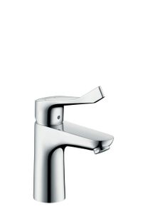 Wastafelkraan met Verlengde Greep Hansgrohe Focus Care Aangepast Sanitair Chroom