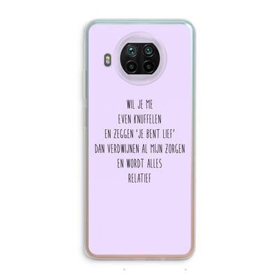 Relatief: Xiaomi Mi 10T Lite 5G Transparant Hoesje