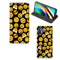 Motorola Moto G9 Plus Hoesje met Magneet Emoji - thumbnail