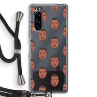Kanye Call Me?: Sony Xperia 5 Transparant Hoesje met koord Kanye Call Me?: Sony Xperia 5 Transparant Hoesje met koord
