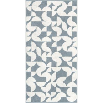Cawö Cawo Studio gemustert 6251 Douchelaken 70x140 nordic blue