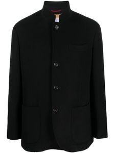 Brunello Cucinelli blazer en cachemire à simple boutonnage - Noir