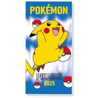 Pokémon Strandlaken, Pikachu #025 - 70 x 140 cm - Polyester - thumbnail