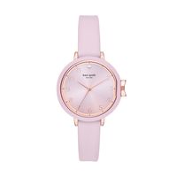Horlogeband Kate Spade New York KSW1477 Leder Roze 12mm