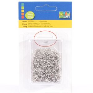 Kopspelden - 50 gram - Zilver - 13 mm