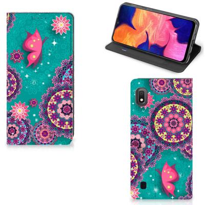 Samsung Galaxy A10 | Bookcase | Cirkels en Vlinders