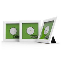 Glorious Vinyl Frame Set 7'' White lijst voor platen (3 stuks) - thumbnail