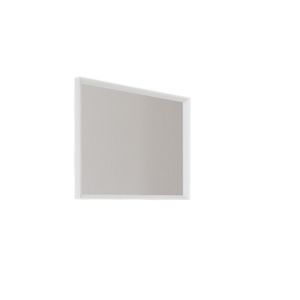 Badkamerspiegel Allibert Delta Met Kader 80x60x4.8 cm Mat Wit