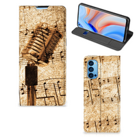 OPPO Reno4 Pro 5G Stand Case Bladmuziek