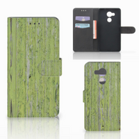 Huawei Mate 8 Book Style Case Green Wood - thumbnail