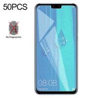 50 stuks non-Full matte Frosted gehard glas film voor Huawei Y9 (2019)/geniet van 9 plus geen retail pakket