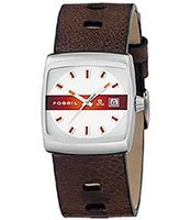 Horlogeband Fossil JR8252 Leder Bruin 26mm