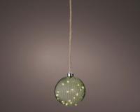 Micro LED bal binnen dia14cm green/warm white - Lumineo