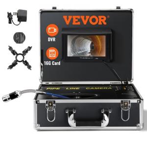 VEVOR 7 professionele Riool Camera 20m industriële Inspectie Camera 1000TVL Endoscoop Camera rioolcamera 16GB Sd kaart IP68 waterdicht 480P