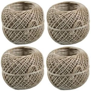 Hobby/klus touw 50 meter 4 rollen