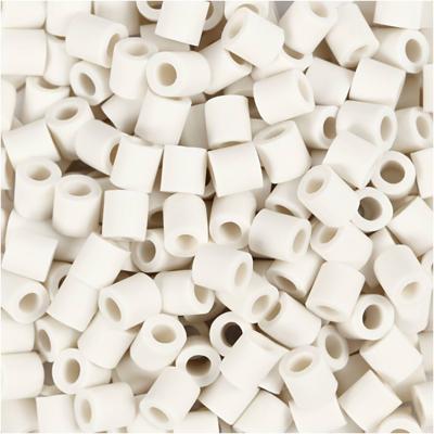 NABBI Biobeads van , afm 5x5 mm, gatgrootte 2.5 mm, medium, wit, 1000 stuk/ 1 doos