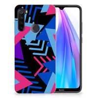 Xiaomi Redmi Note 8T TPU Hoesje Funky Triangle - thumbnail