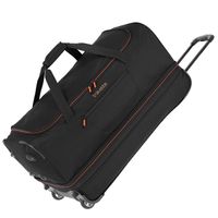 Travelite Basics Wheeled Duffle 70 Expandable black Trolley Reistas - thumbnail
