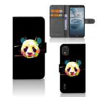 Nokia C2 2nd Edition Leuk Hoesje Panda Color