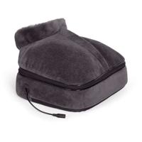 2 in 1 Shiatsu Massager - LIVOO - DOS204 - Voeten en Rug - 24 Koppen - 3 Snelheden - Met of zonder Warmte - Grijs
