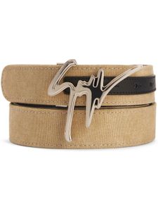 Giuseppe Zanotti ceinture Giuseppe en coton - Tons neutres