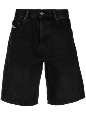 Diesel short en jean - Noir