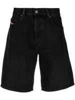 Diesel short en jean - Noir
