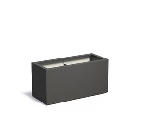 Polyester plantenbak CARREZ 120x50x60cm.