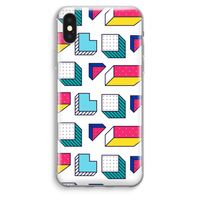 8-bit N°7: iPhone XS Max Transparant Hoesje