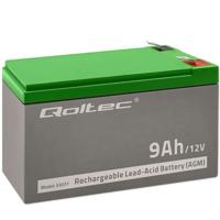 Qoltec 53031 AGM-accu | 12V | 9Ah