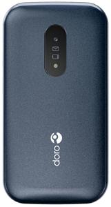 Doro 2820 - Eenvoudige Senioren Klaptelefoon - 4G - Blauw/Wit