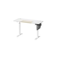 In hoogte verstelbaar bureau met geheugenfunctie, Wit / 60 X 140 cm