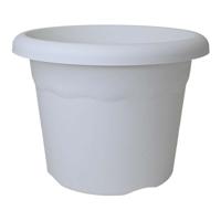 Bloempot Plastiken Wit Ø 35 cm