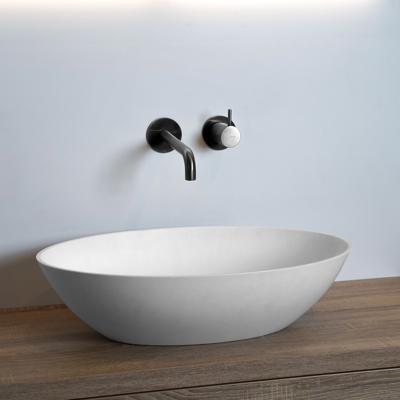 Waskom Loutro Adela Rechthoek 57x40.5x13.5 cm Hoogglans Wit Loutro