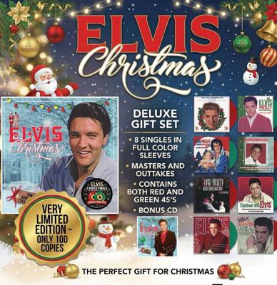 Elvis Presley - Elvis Christmas The Singles Collection - 8 x 45 RPM plus Bonus CD (LP)