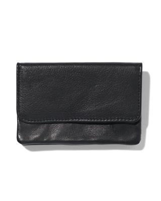 HEMA Portemonnee leer zwart