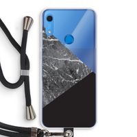 Combinatie marmer: Huawei Y6s Transparant Hoesje met koord