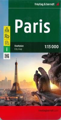 Stadsplattegrond Parijs | Freytag & Berndt Stadsplattegrond Parijs | Freytag & Berndt