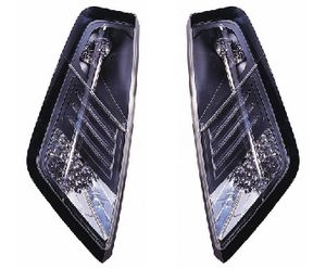 Set LED Achterlichten passend voor Fiat Grande Punto 2005- - Zwart DLFIR07LJ